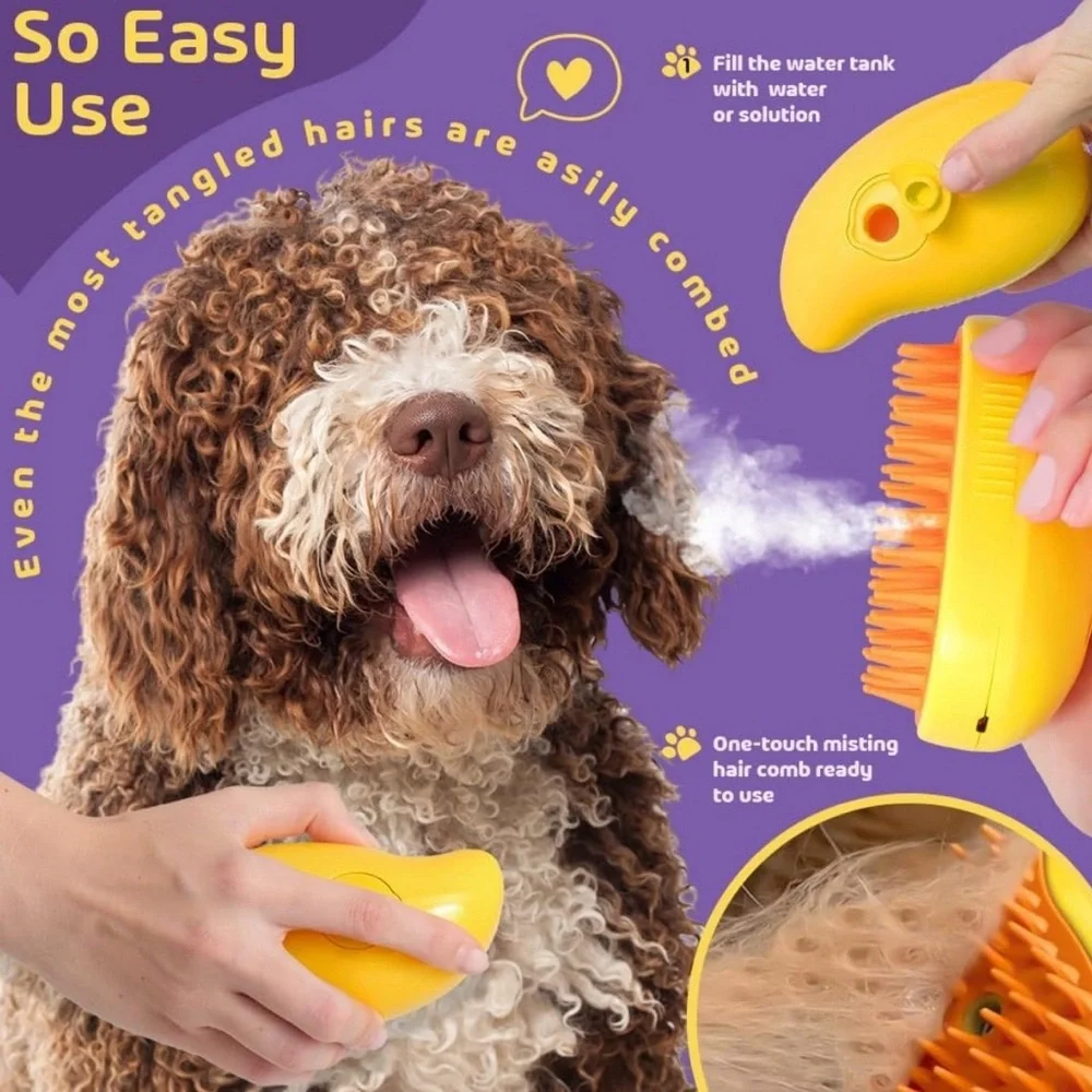 Pet 3in1 Grooming Brush